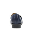 Heel image of Collette Wide Navy Burnished Nubuck