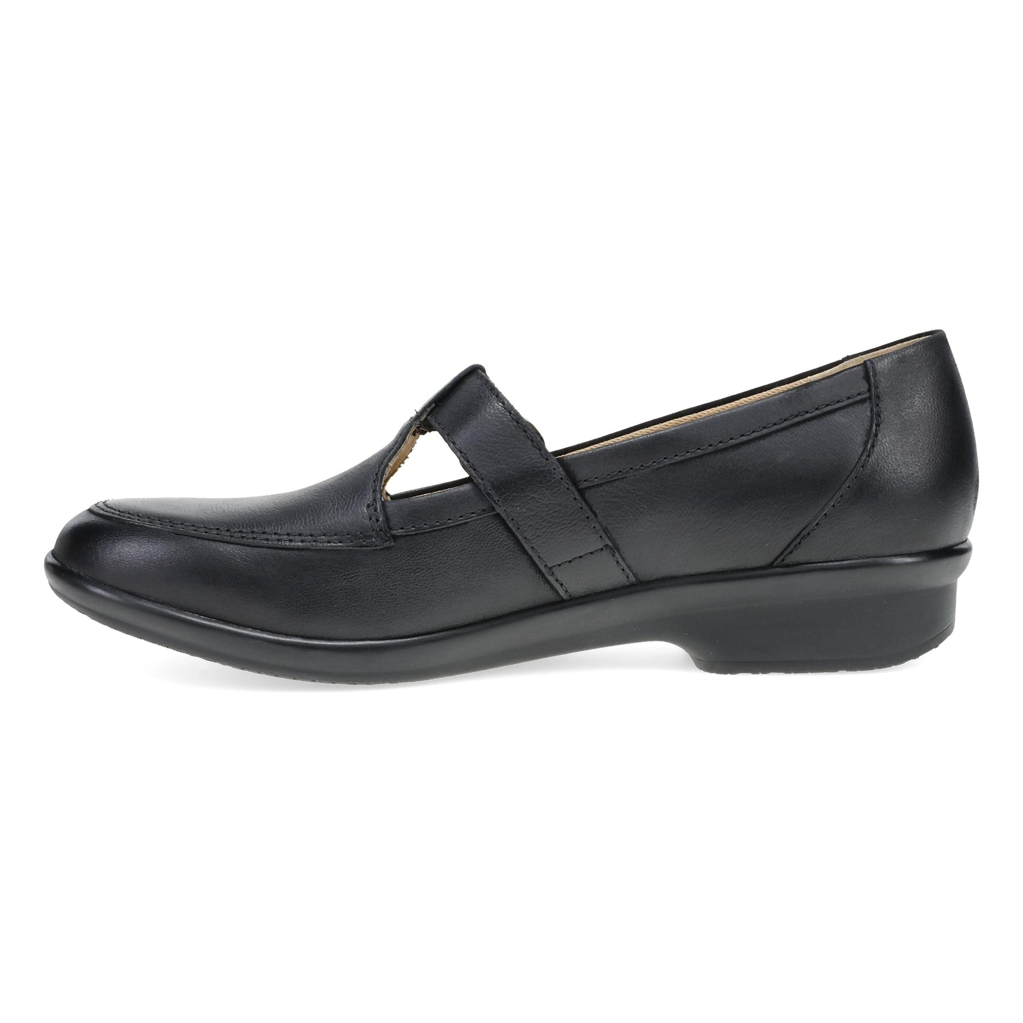 Side image of Constance Black Leather
