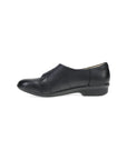 Side image of Chelsie Wide Black Leather