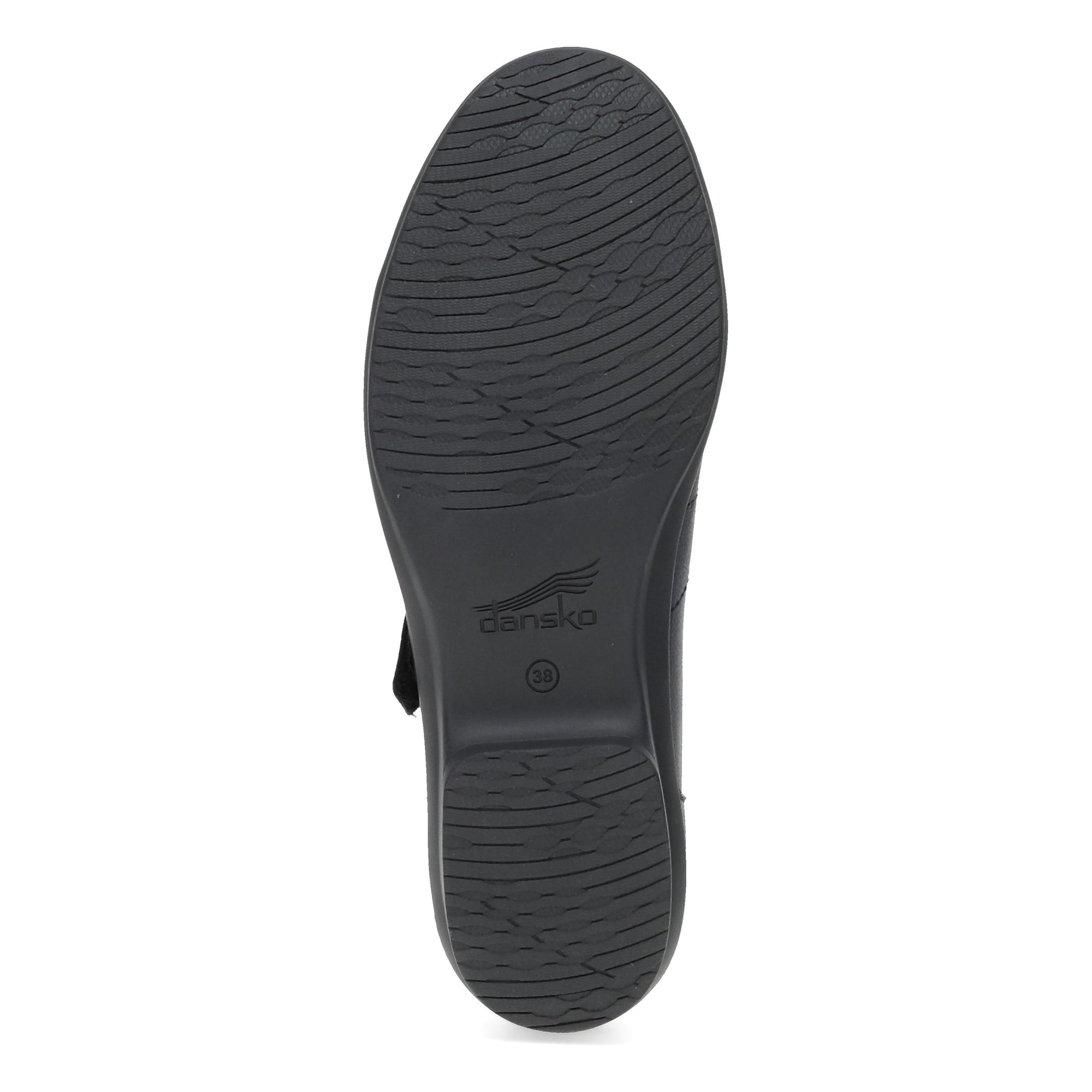 Bottom image of Chelsie Wide Black Leather