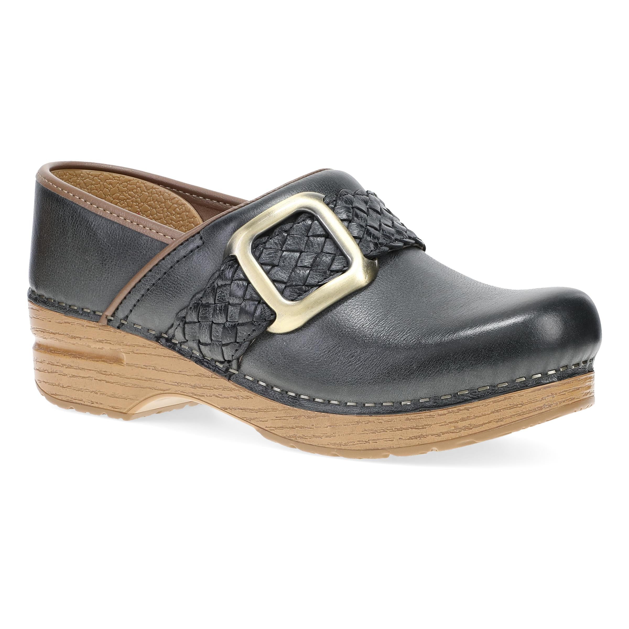 Pro Braided Black Leather – Dansko