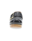 Toe image of Pro Braided Clog Black Leather