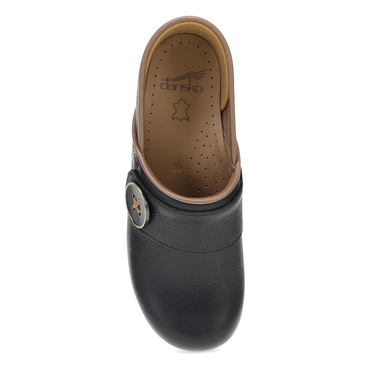 Top image of Professional Button Clog Black