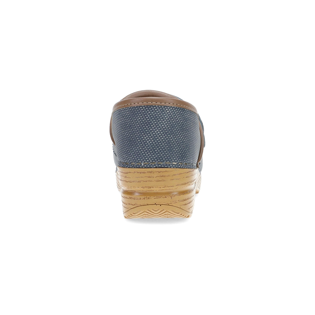 Heel image of Professional Button Clog Denim Leather