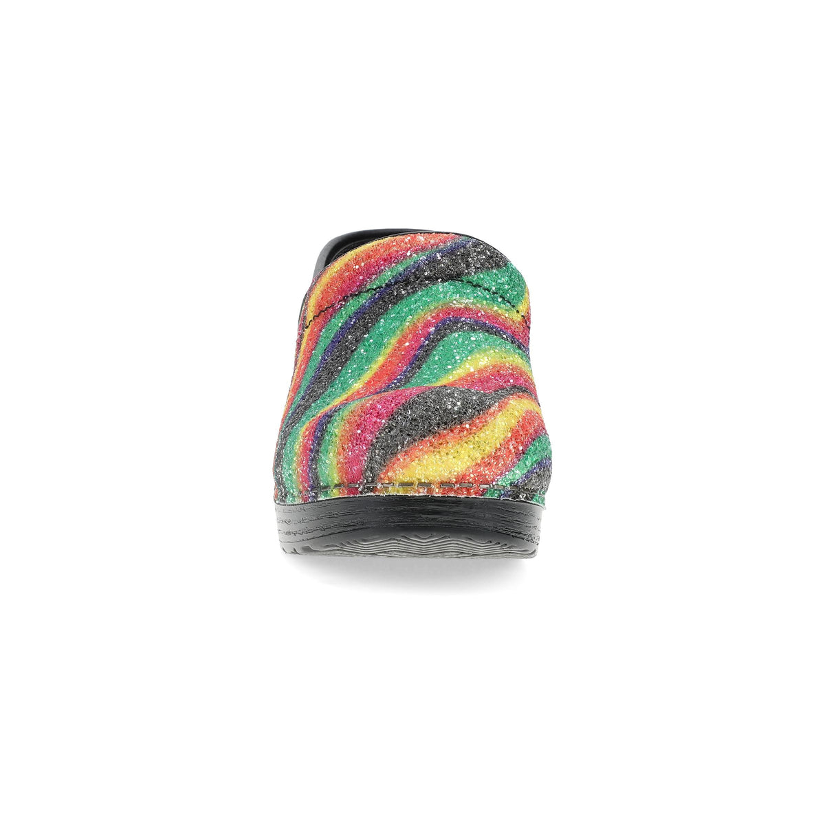 Toe image of Professional Clog Prism Stripe Glitter