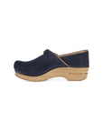 Side image of Professional Clog Navy Suede