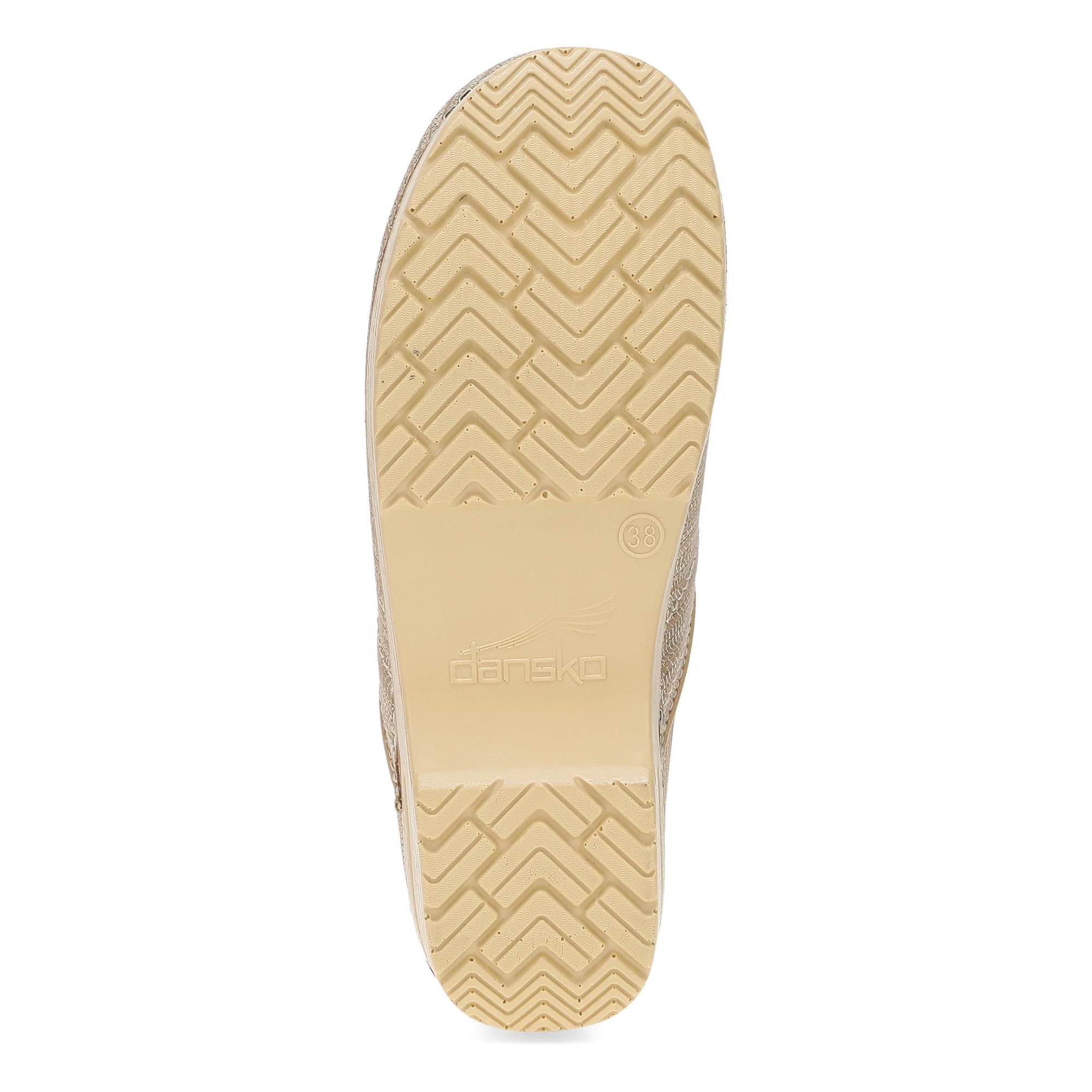 Bottom image of Professional Clog Gold Texture