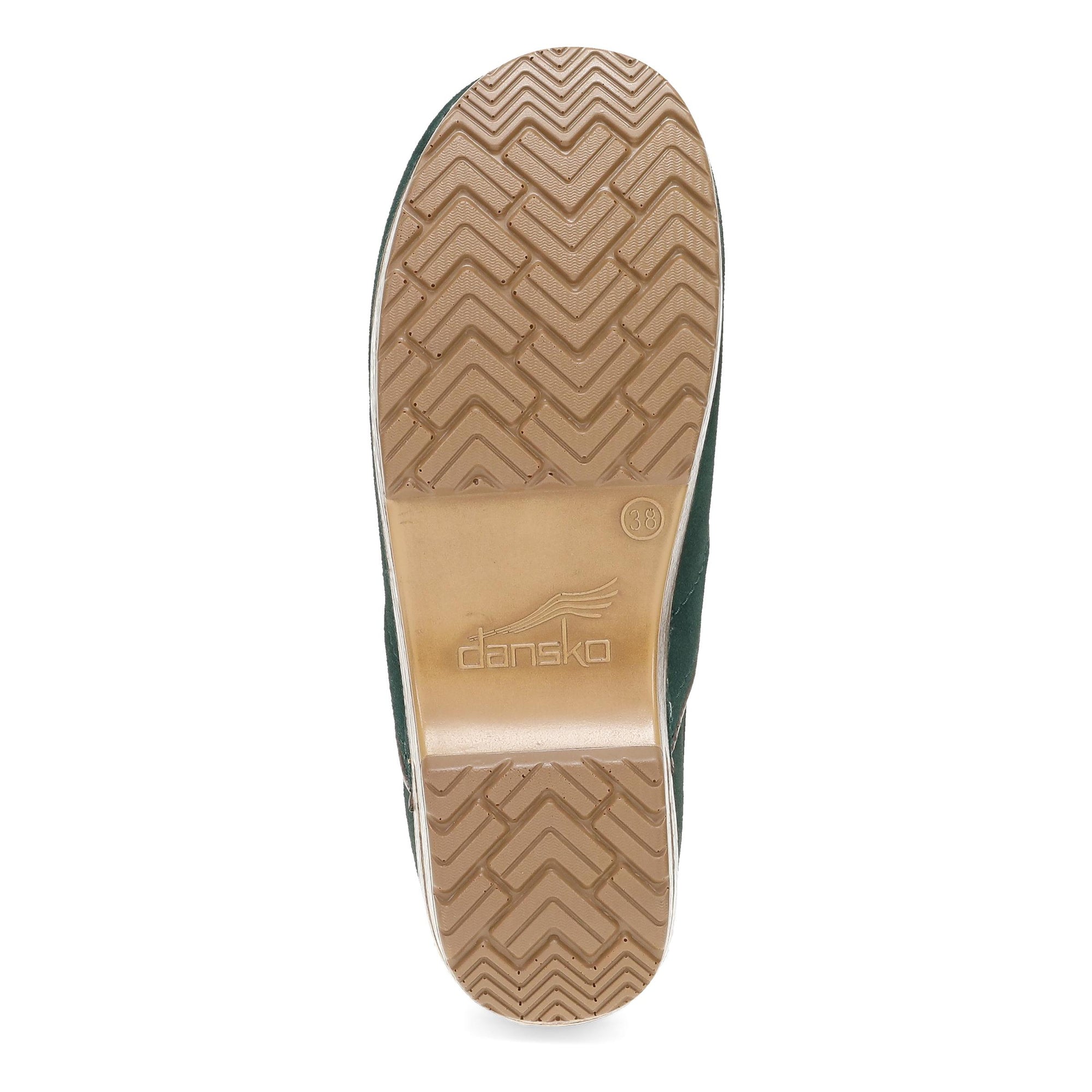 Bottom image of Professional Clog Evergreen Suede