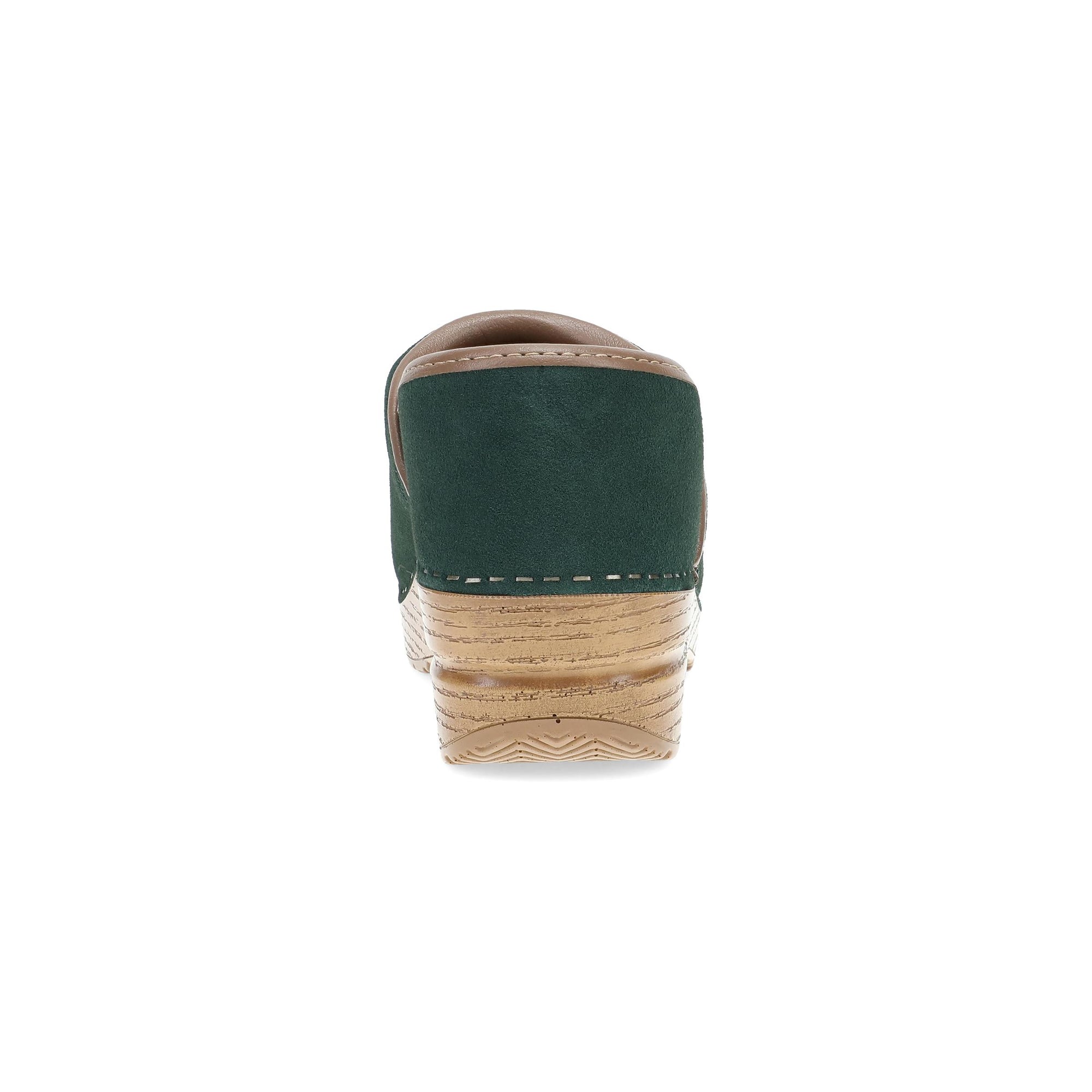 Heel image of Professional Clog Evergreen Suede