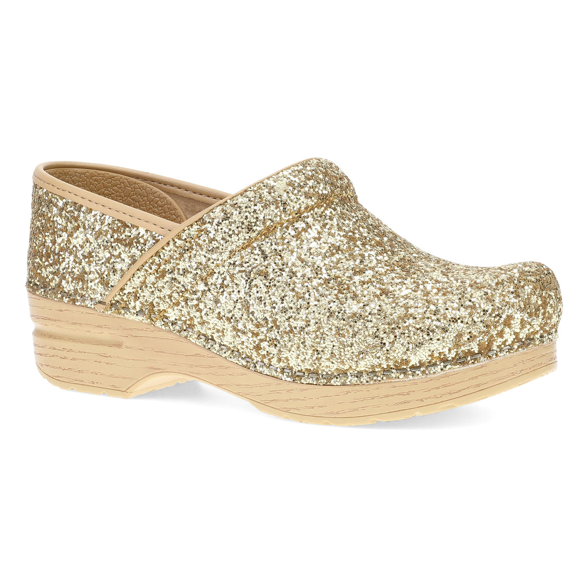 Primary image of Professional Clog Gold Glitter