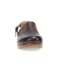 Toe image of Millie Chocolate Tooled/Chocolate