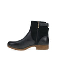 Side image of Monique Black Burnished Calf