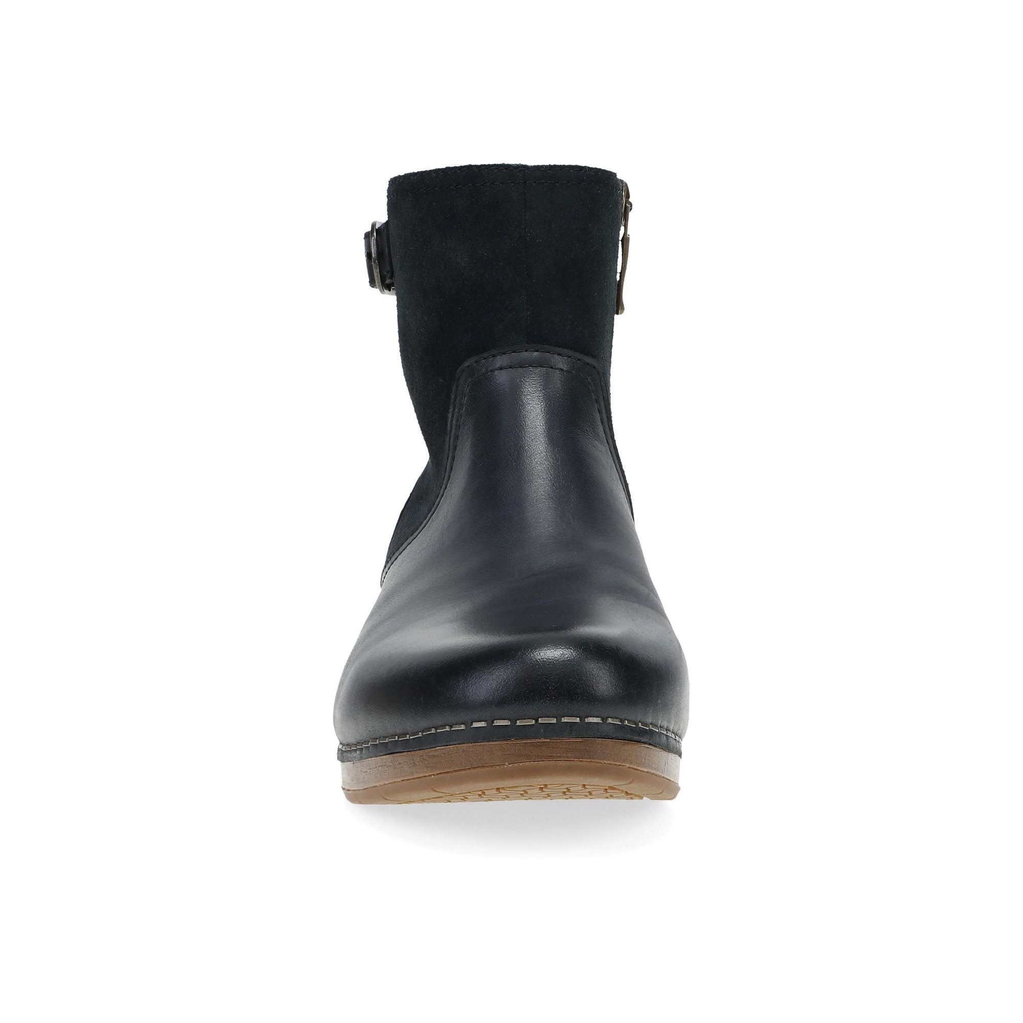 Toe image of Monique Black Burnished Calf