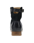 Heel image of Monique Black Burnished Calf