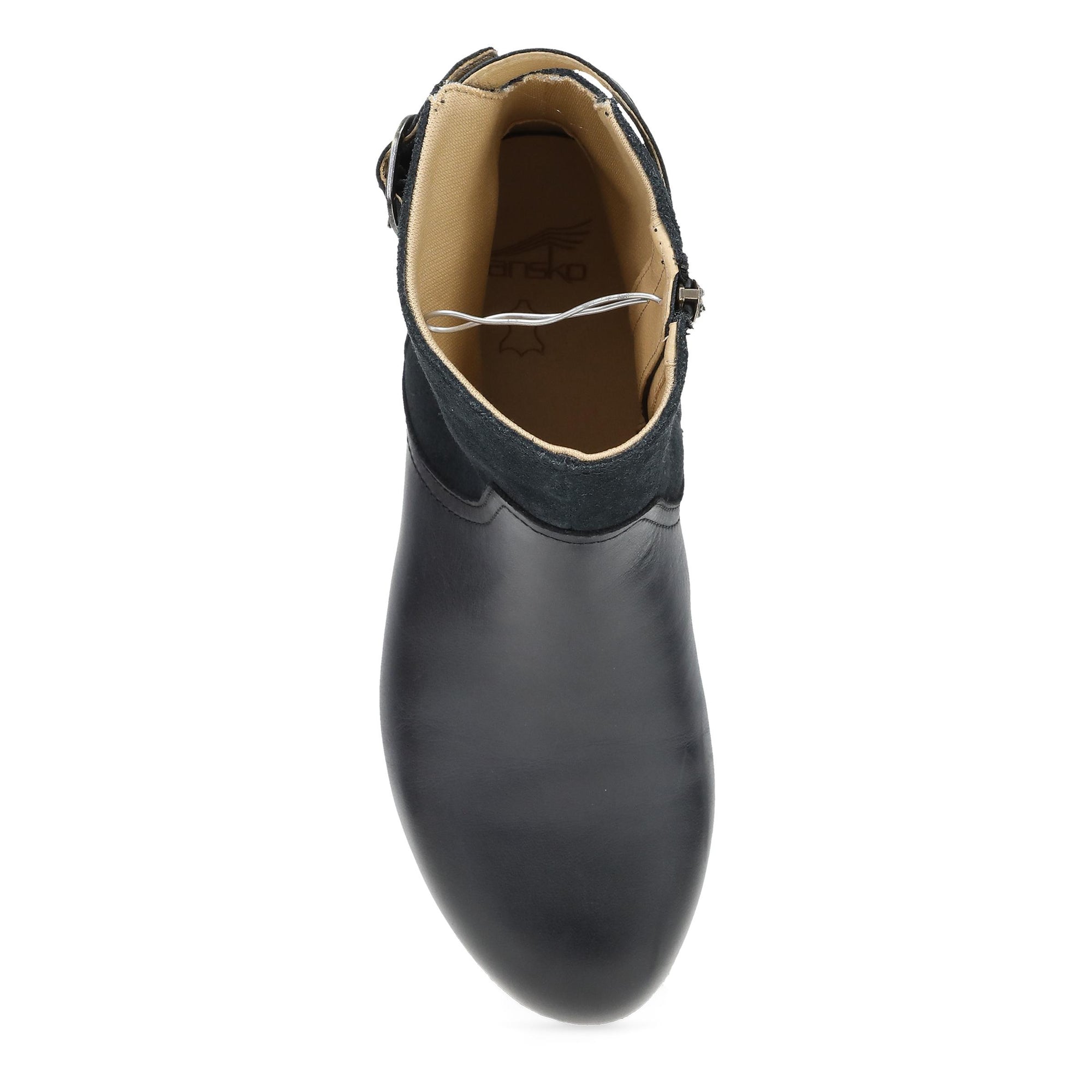Top image of Monique Black Burnished Calf
