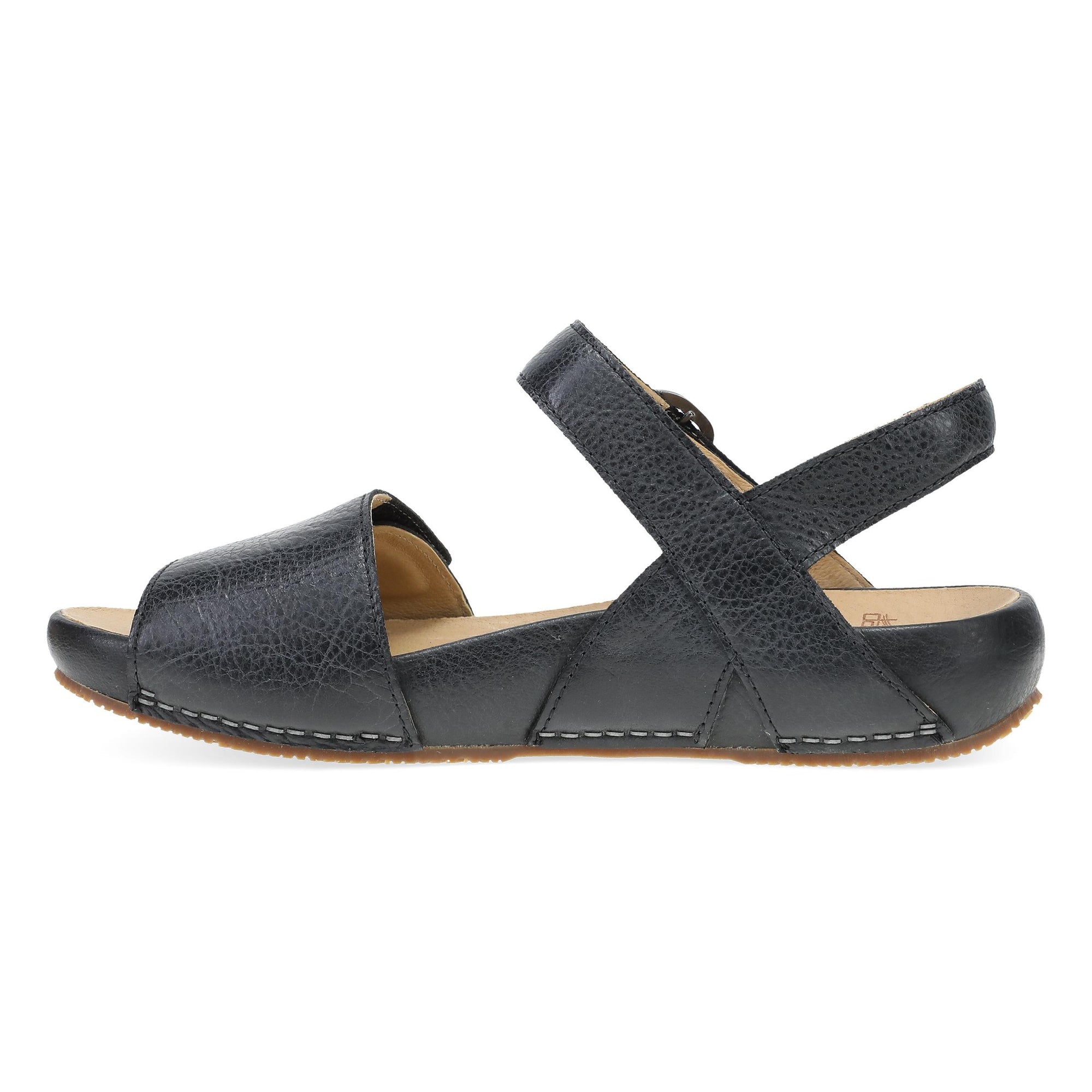 Side image of Tinsley Black Leather