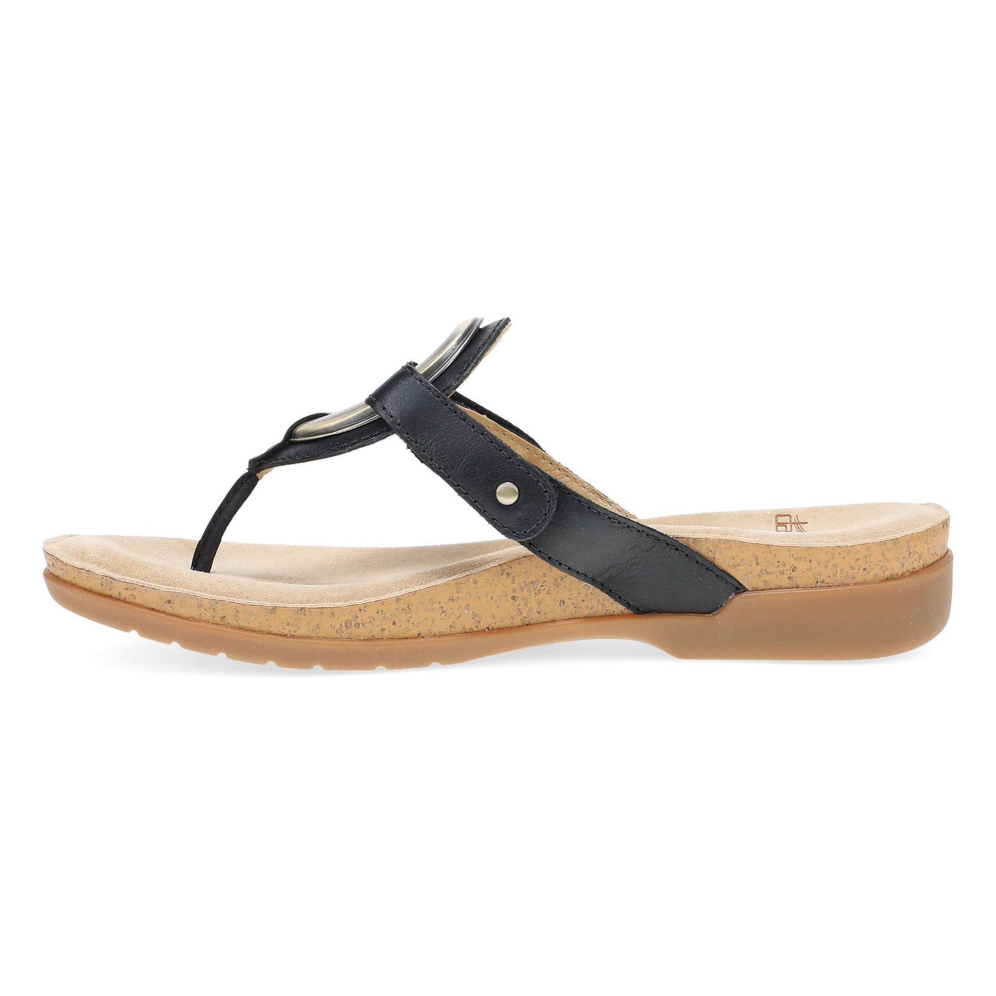 Side image of Rosalia Black Leather