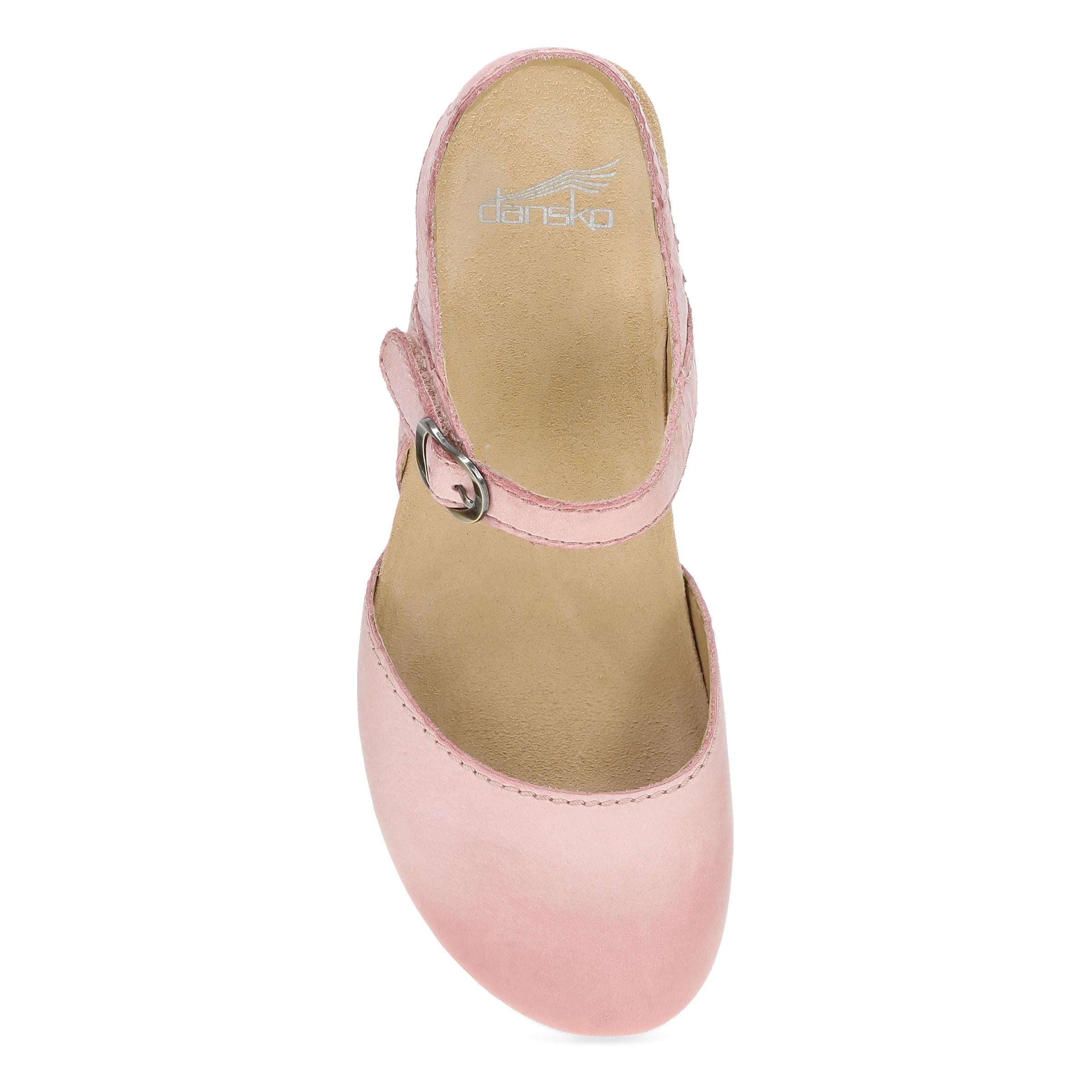 Tiffani Pink Milled Burnished – Dansko