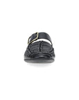 Toe image of Leilani Black Burnished Nappa
