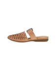 Side image of Leilani Light Tan Burnished Nappa