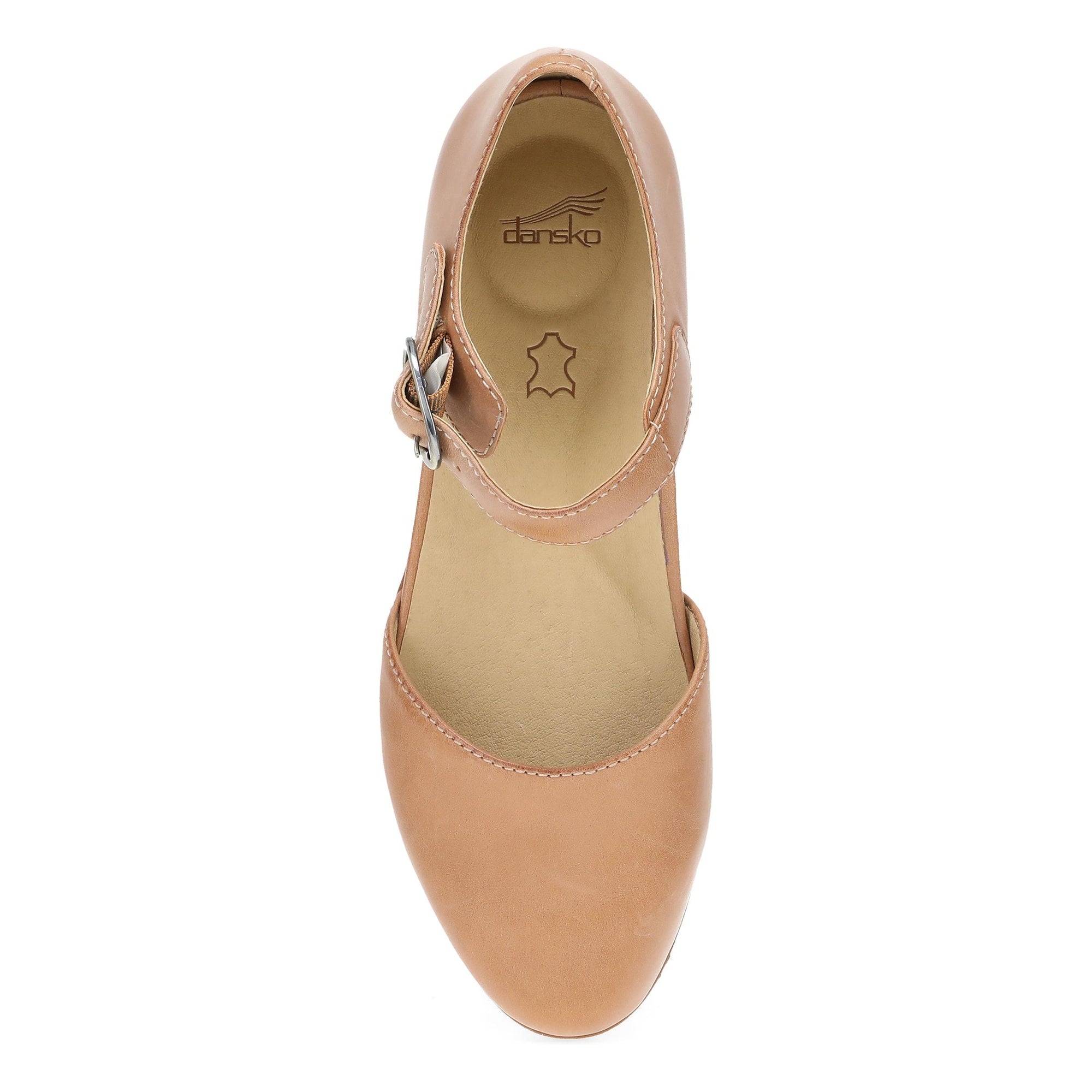 Top image of Liv Tan Burnished Nappa