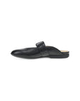 Side image of Lotus Black Nappa