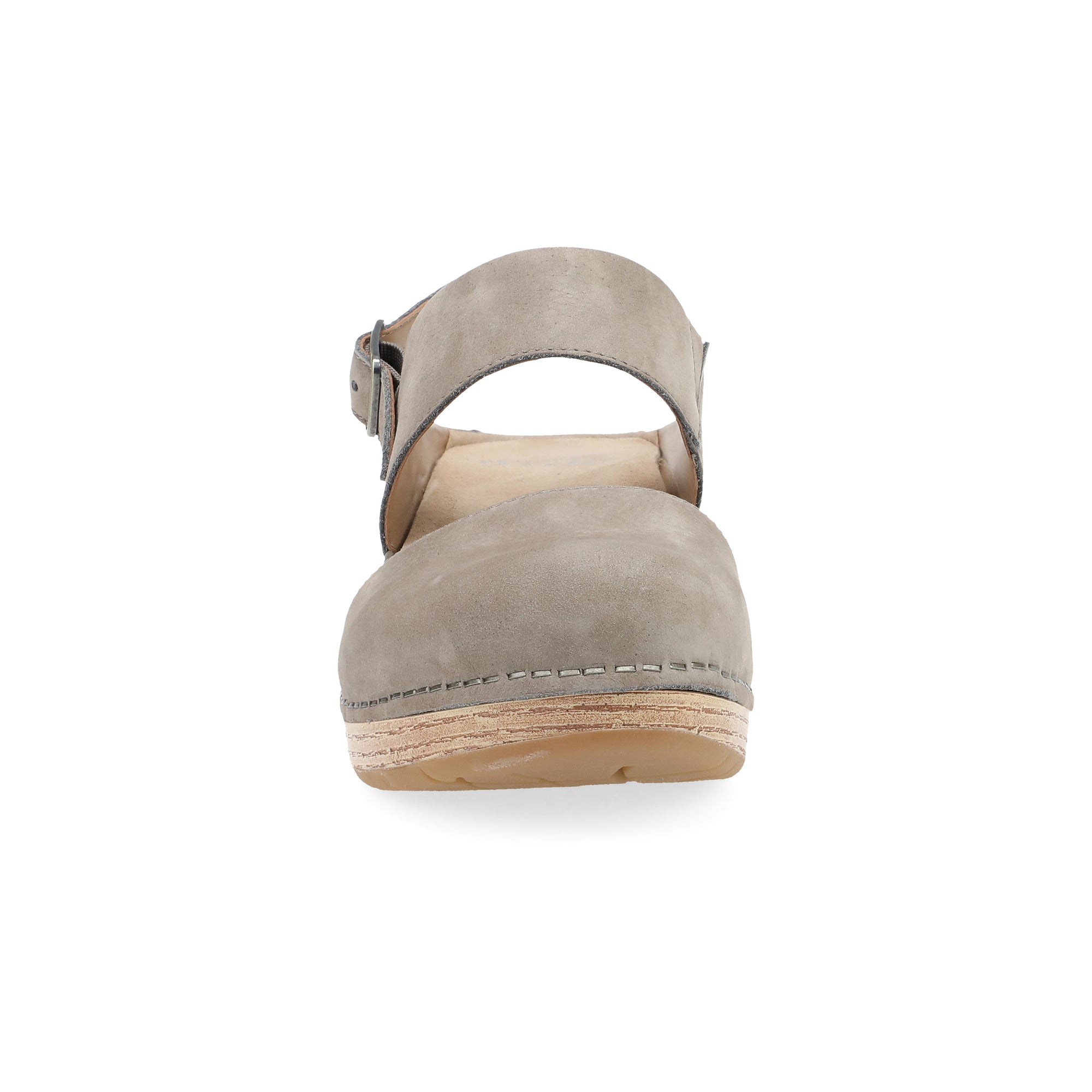 Toe image of Lucia Taupe Milled Nubuck