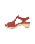 Side image of Laverne Paprika Nubuck