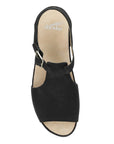 Top image of Laverne Black Milled Nubuck