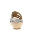 Heel image of Lyndi Platino Metallic