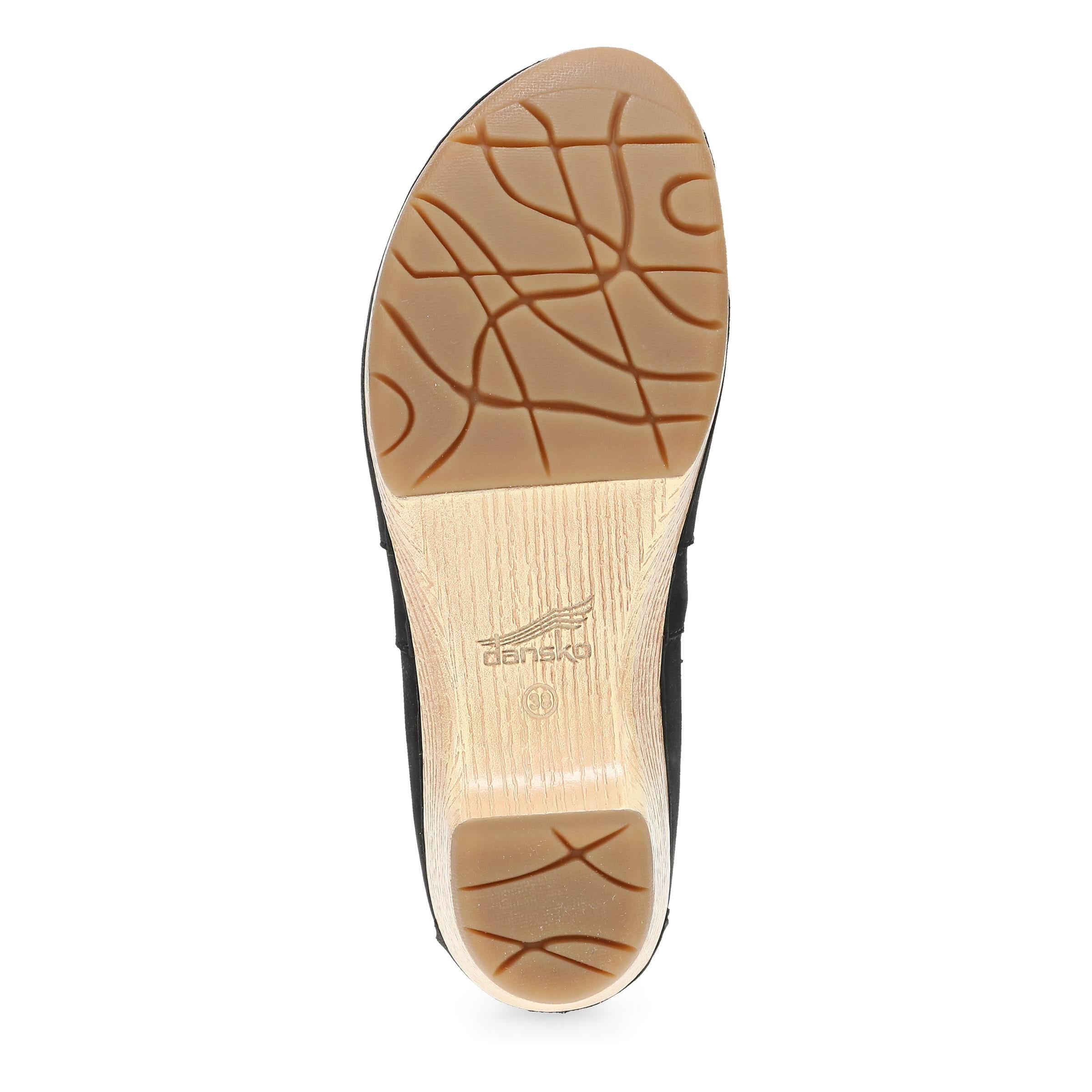 Lane Black Milled Nubuck – Dansko