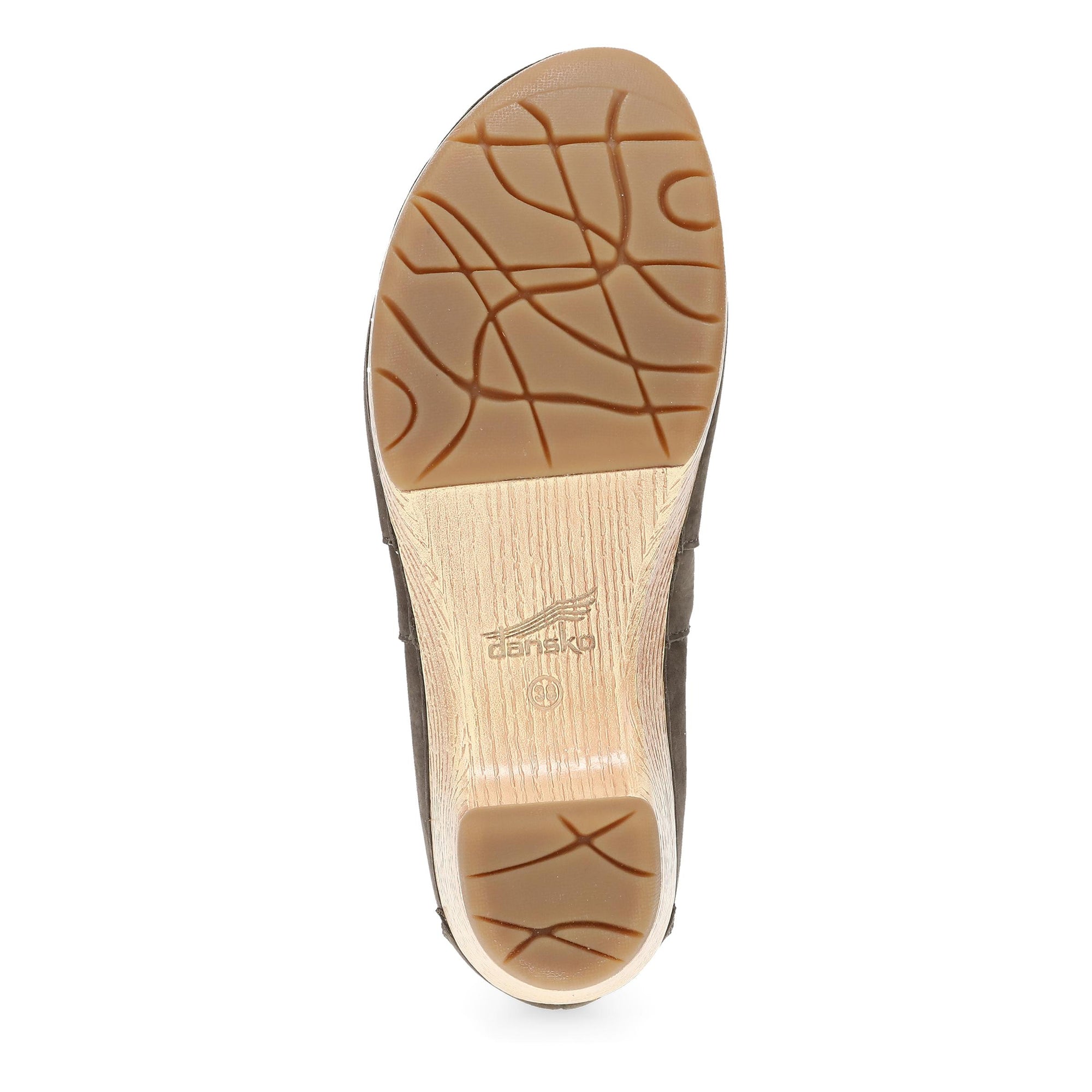 Bottom image of Lane Mushroom Milled Nubuck