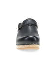 Toe image of Leandra Clog Black Leather