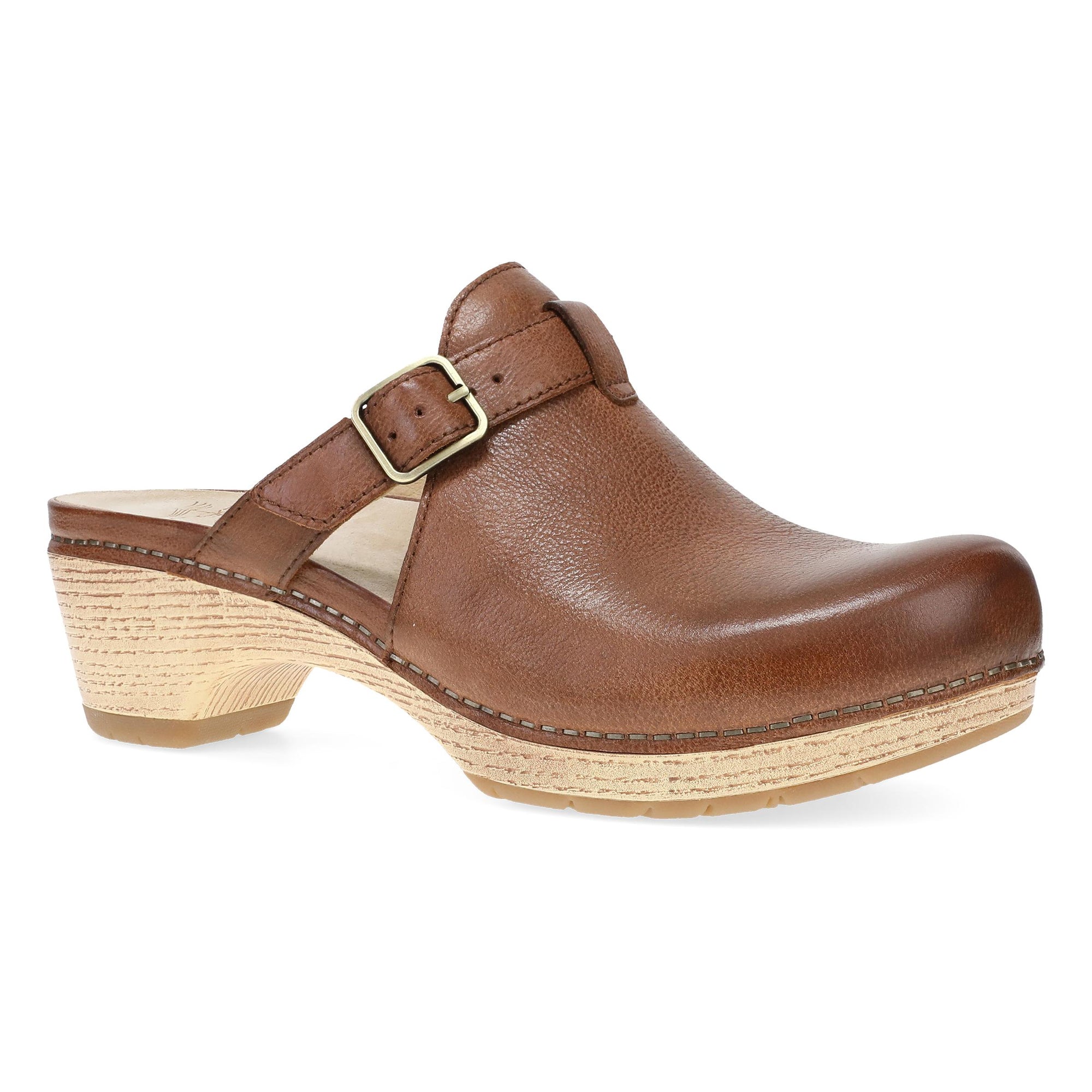Primary image of Leandra Clog Brown Leather