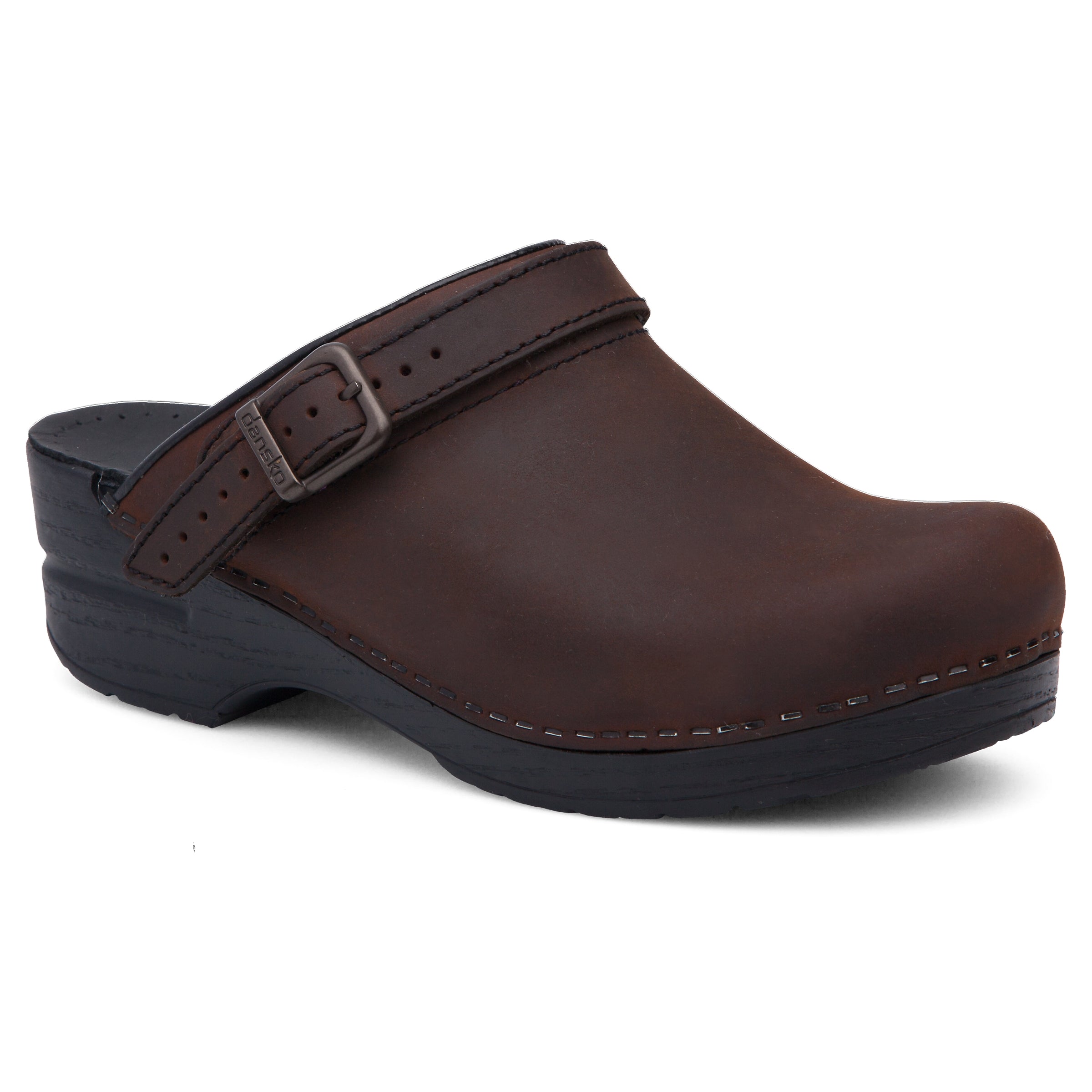 サンダルIngrid Antique Brown/Black Heritage – Dansko