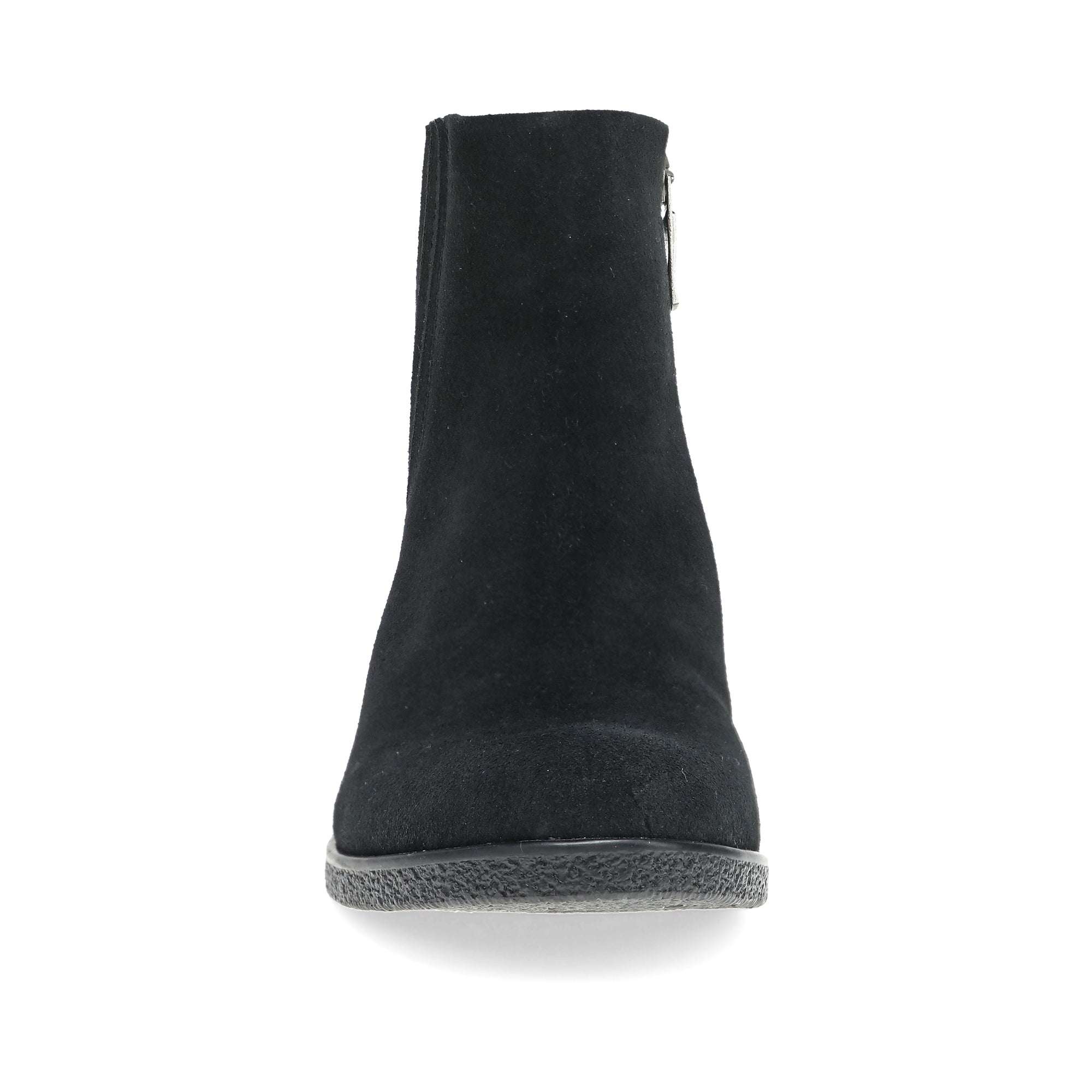 Toe image of Daisie Black Waterproof Suede