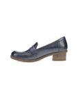 Side image of Danica Navy Leather
