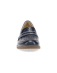 Toe image of Danica Navy Leather