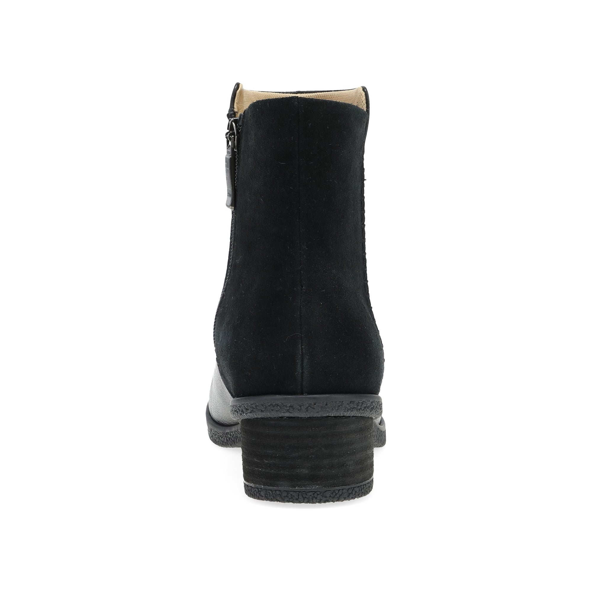 Heel image of Denay Black Waterproof Milled