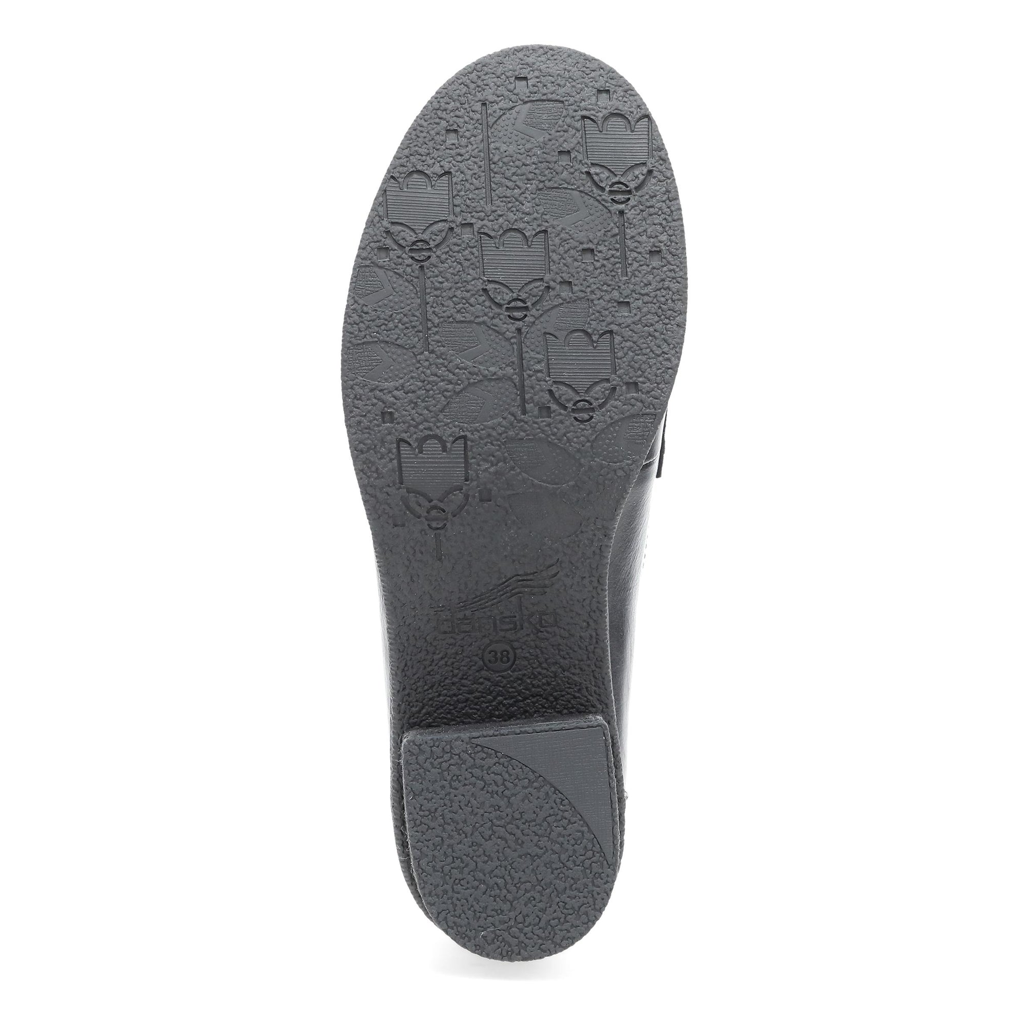 Bottom image of Danica Wide Black Waterproof Burnished