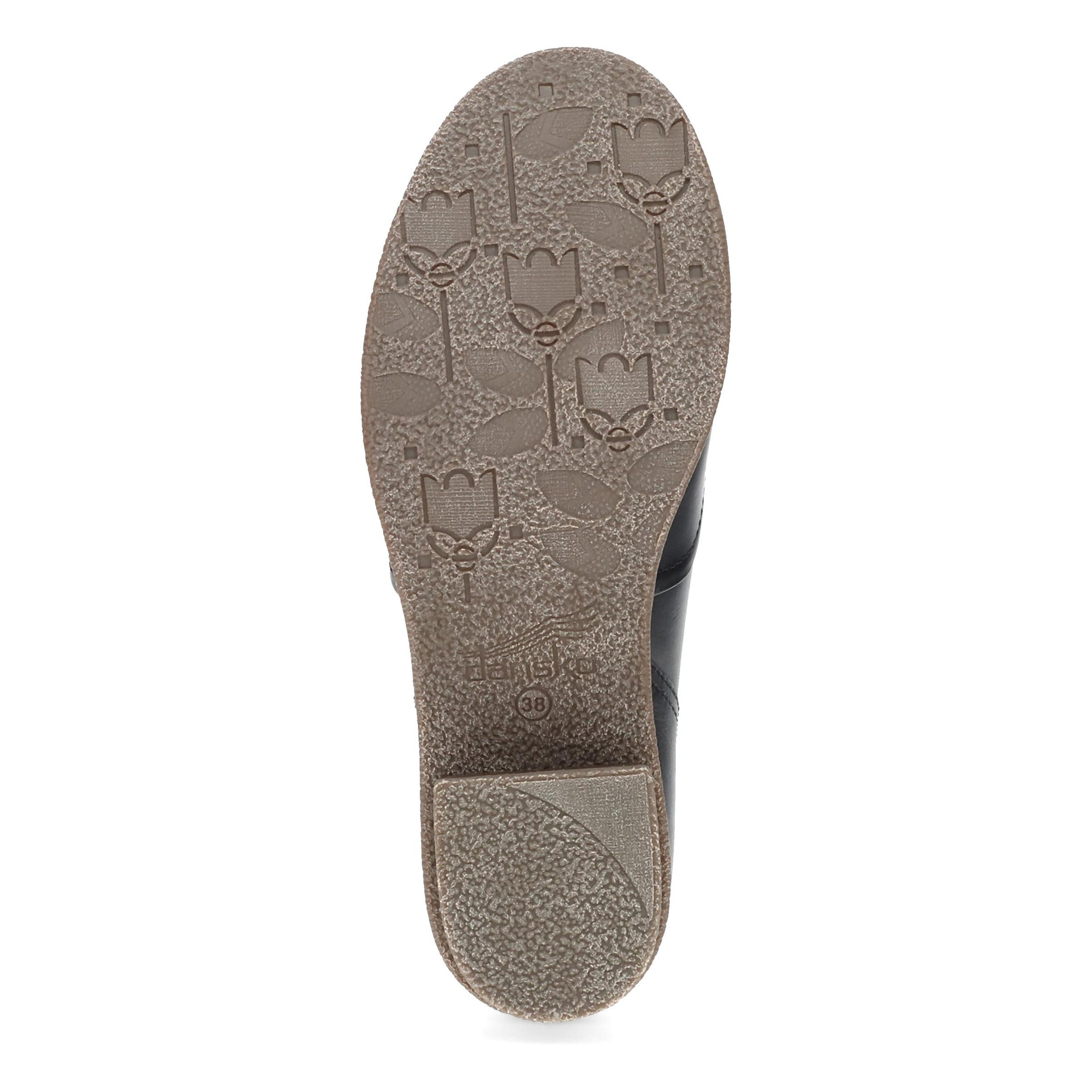 Bottom image of Dru Black Leather