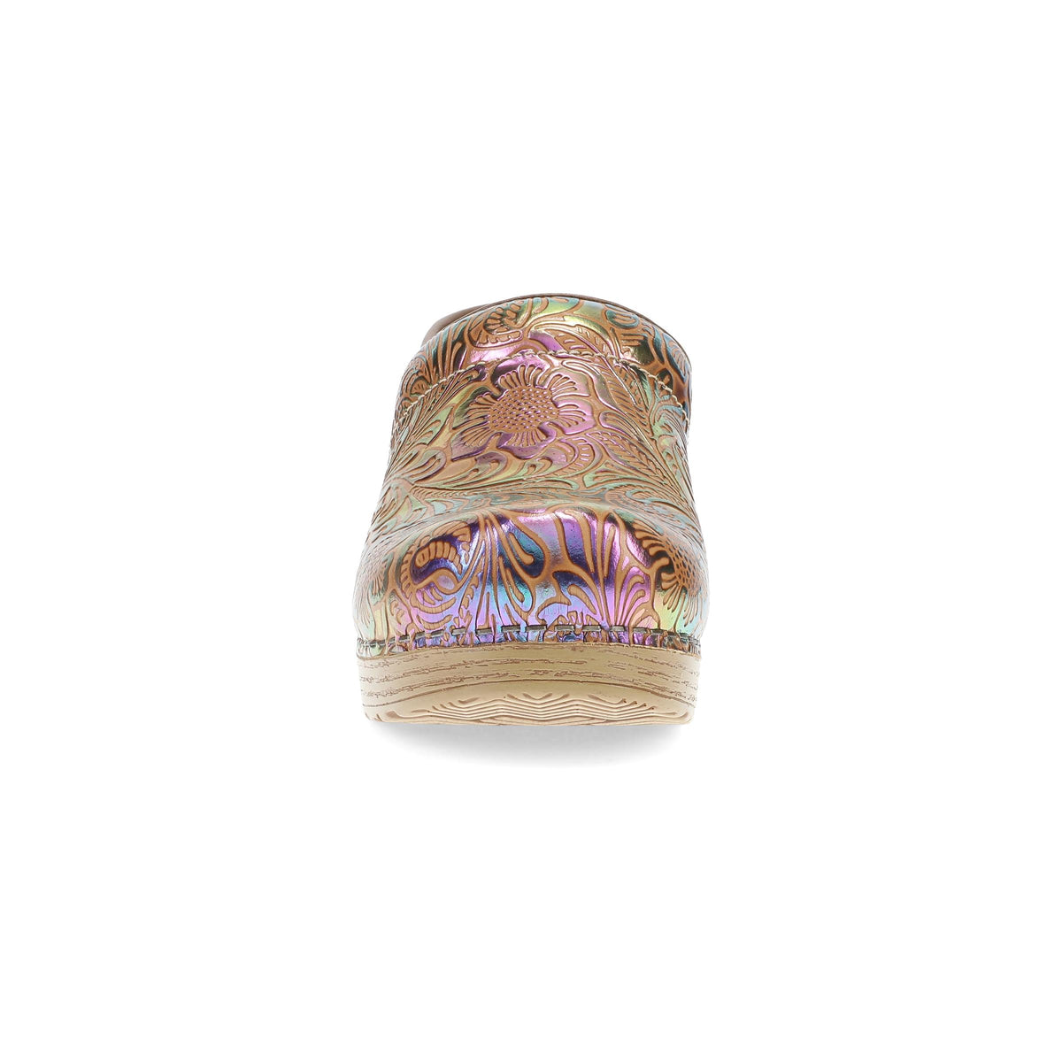 Toe image of Professional Clog Multicolor Tooled
