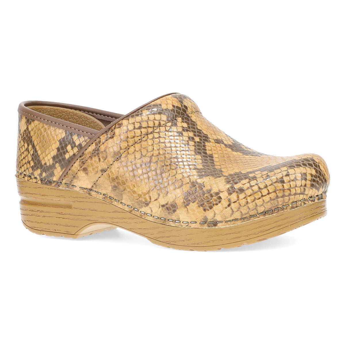 Primary image of Professional Clog Honey Snake Print