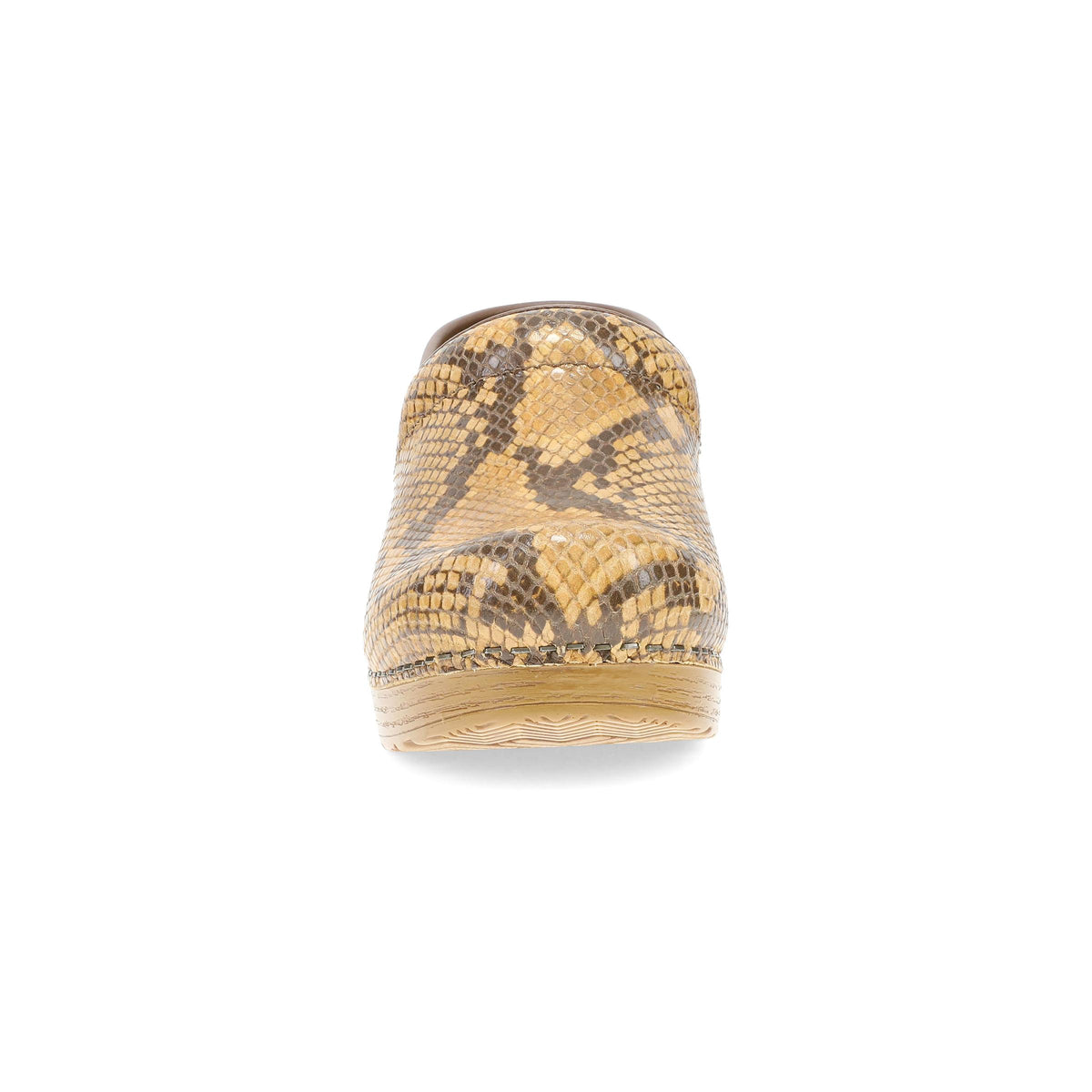 Toe image of Professional Clog Honey Snake Print