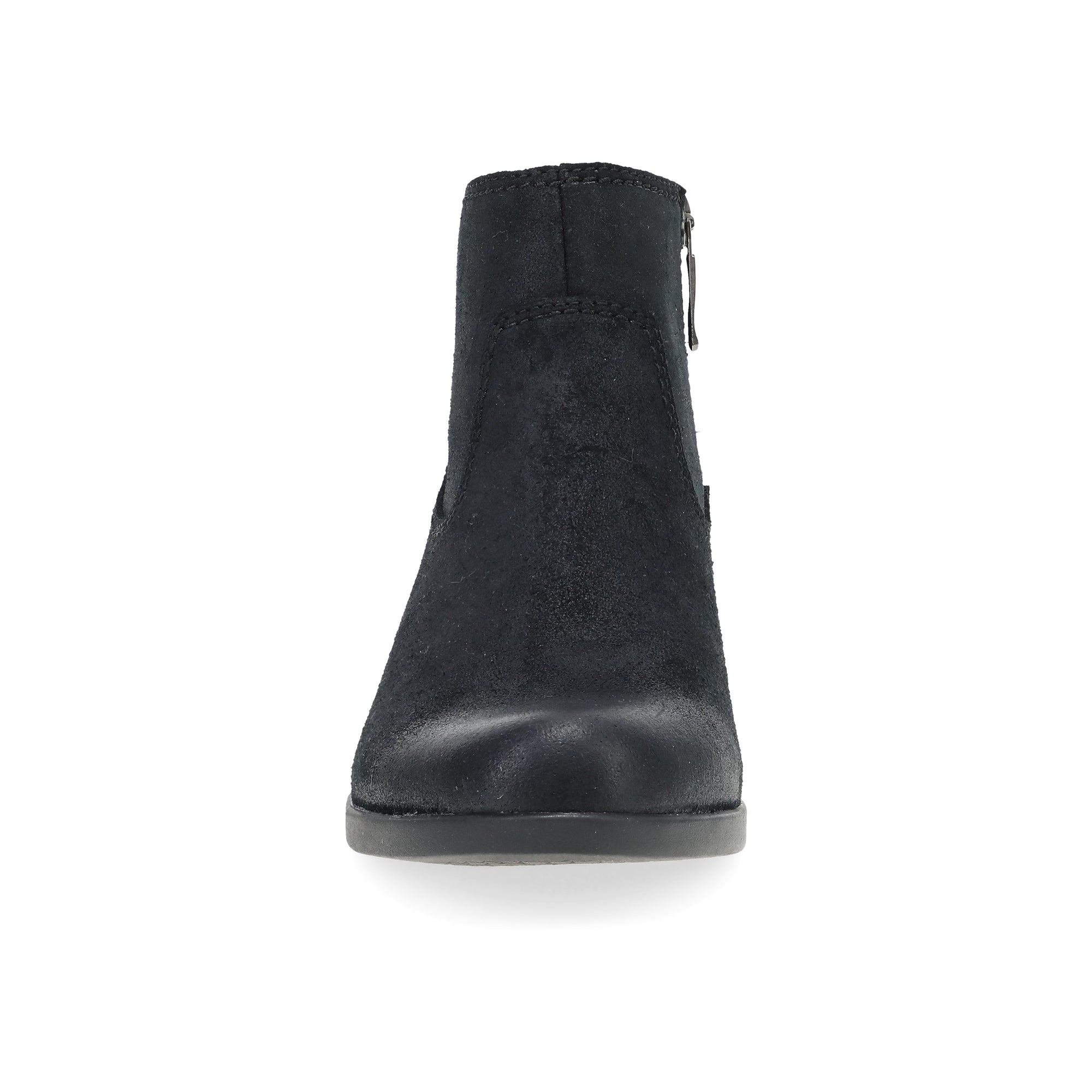 Toe image of Carmella Black Burnished Suede