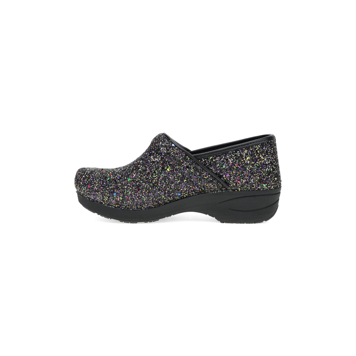 Side image of Wide XP 2.0 Clog Black Magic Glitter