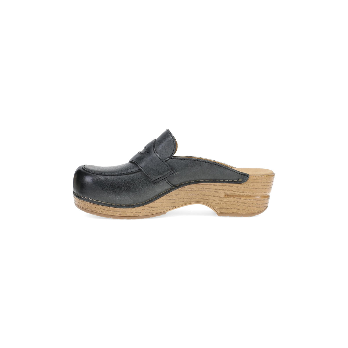 Side image of Lyric Clog Black