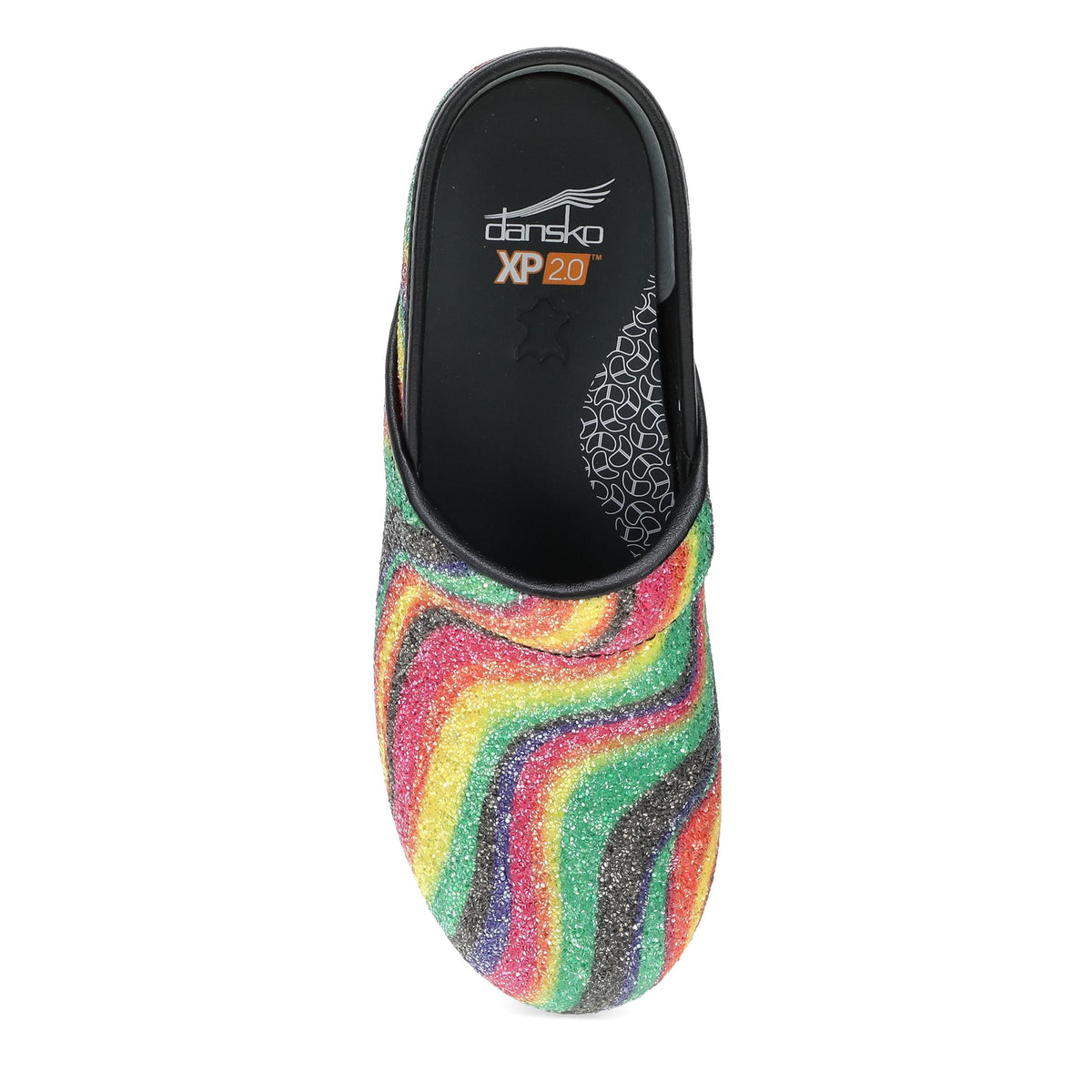 Top image of XP 2.0 Clog Prism Stripe Glitter