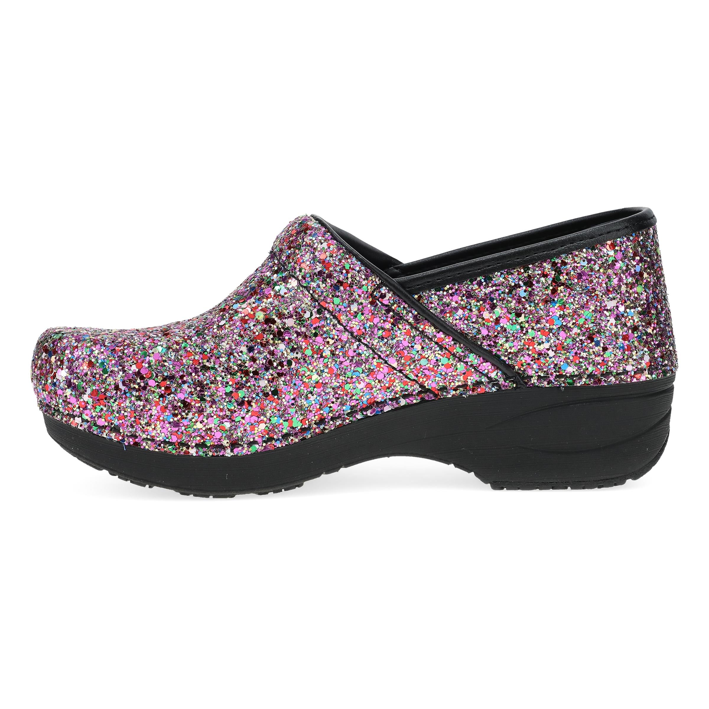 Dansko Zoccoli Xp 2.0 da donna, Nero Con Disegno Floreale, 39.5/40 EU Dansko Zoccoli Xp 2.0 da donna, Nero Con Disegno Floreale, 39.5/40 EU