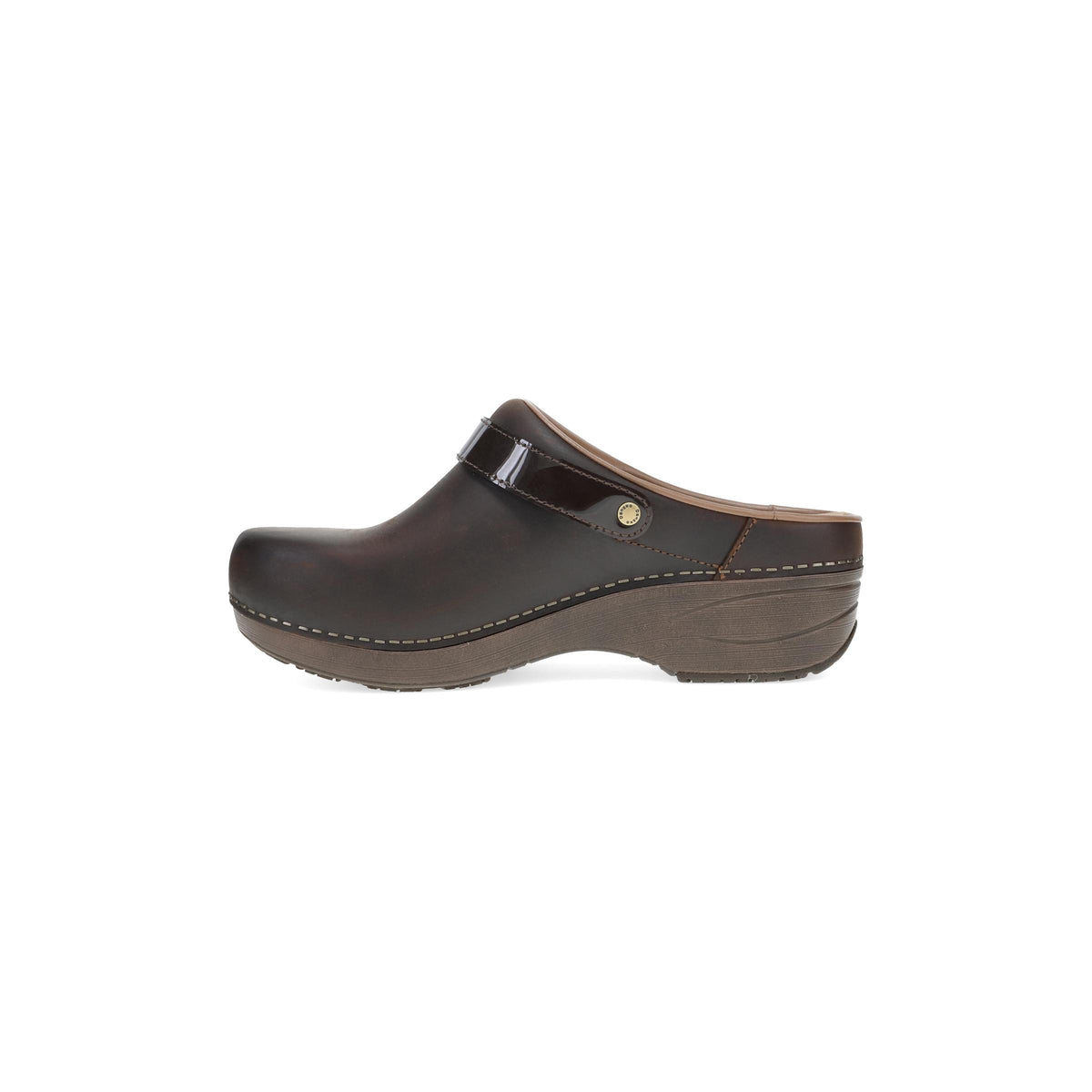 Side image of Waverly Clog Chocolate/Chocolate